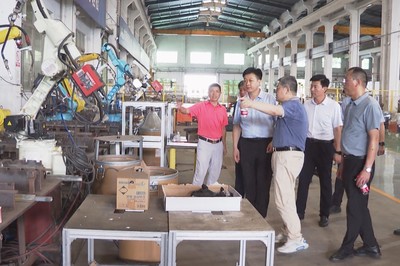 鋼城區委副書記、區長程學鋒帶隊赴深圳佛山考察洽談招商項目，聚焦工業自動化設備銷售及售后服務